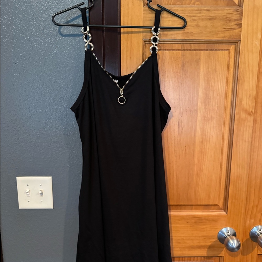 black dress! super cute.